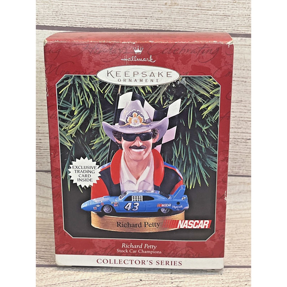 Hallmark NASCAR Richard Petty Keepsake Xmas Ornament Stock Car Champions - Picture 6 of 7